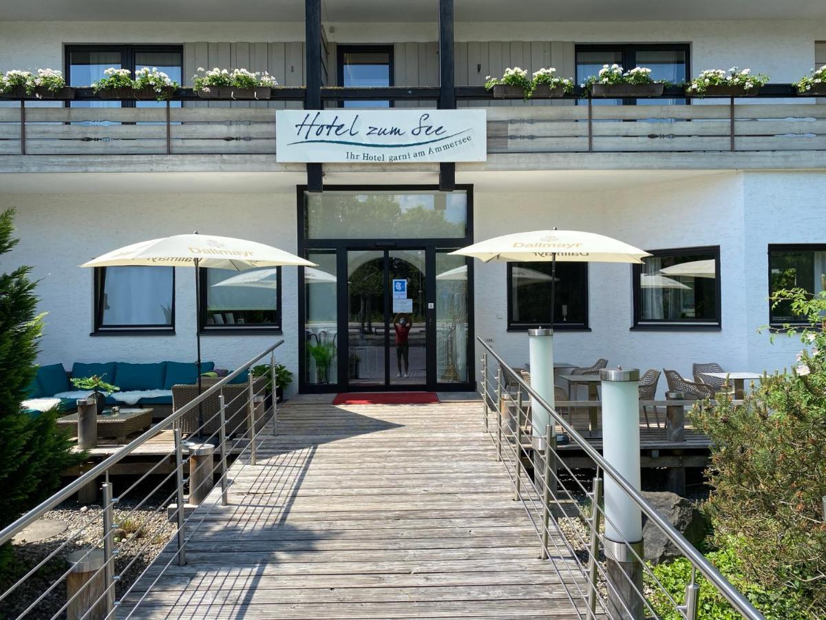 Hotel Zum See Garni Dießen am Ammersee Esterno foto
